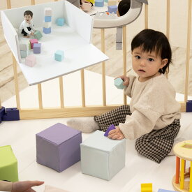 doridori 室内 おもちゃ クッション ブロック キューブ型 柔らかい 安全 クッション カラフル ソフトブロック つみき 遊具 積み木 赤ちゃん クリスマス 1歳 2歳 3歳 4歳 男の子 女の子 zemzemzem64