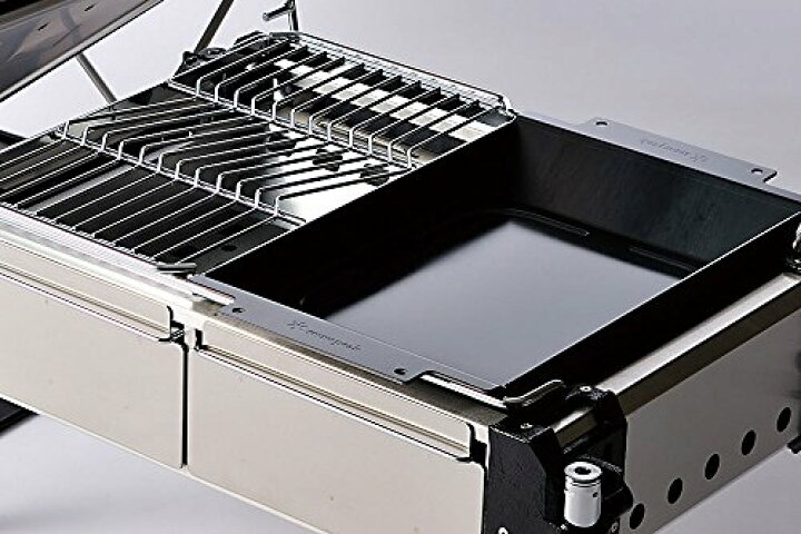 楽天市場】【新品】 グリルプレートハーフ 深型 [1~2人用] wwzq1cm  