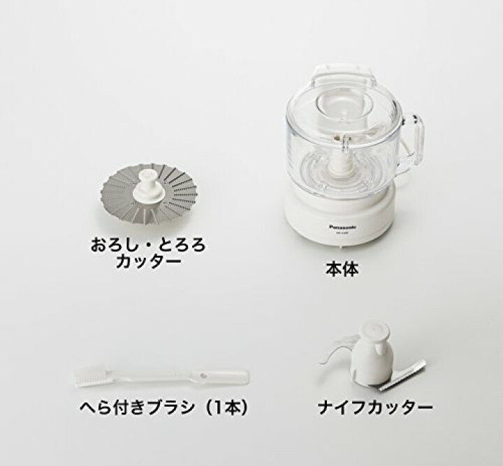 楽天市場】【新品】 パナソニック フードプロセッサー ホワイト MK  