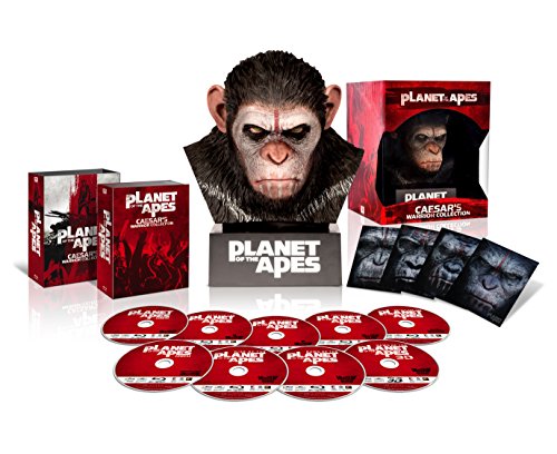 新品 猿の惑星 ブルーレイ コレクション ヘッド付 ウォーリアー Blu-ray 在庫処分 シーザー 無料配達