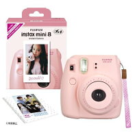 【新品】 FUJIFILM インスタントカメラ チェキ instax mini 8 ピンク INS MINI 8 PINK N