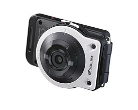 【新品】 CASIO デジタルカメラ EXILIM EXFR10WE カメラ部/コントロール部分離 フリースタイルカメラ 1410万画素 EX-FR10WE ホワイト 9n2op2j