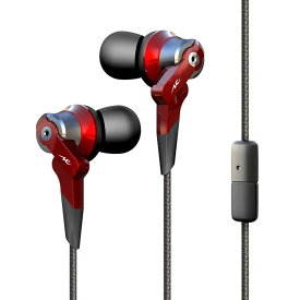 【中古】【非常に良い】ラディウス radius HP-NHA21 ハイレゾ対応イヤホン : 重低音モデル VOLTシリーズ ハイグレードモデル High-MFD構造ドライバー搭載 有線 カナル型 リモコン マイク付き H