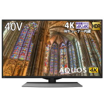 楽天市場】sharp 40型4kテレビの通販