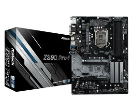 【中古】【非常に良い】ASRock Intel Z390 チップセット搭載 ATX マザーボード Z390 Pro4
