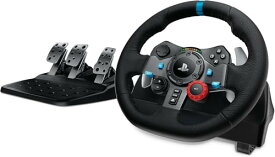 【中古】【非常に良い】Logicool G ロジクール G ハンコン ステアリングコントローラー G29 PS5 PS4 PC レーシング ゲーム ハンドル ドライビングフォース LPRC-15000d ※ 壁紙ダウン