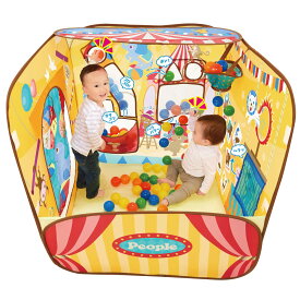 【中古】【非常に良い】頭と体の知育ボールサーカス 対象年齢1歳以上 遊び方20種類以上 ママが見えて安心シリーズ ハウスに変身 長く遊べる