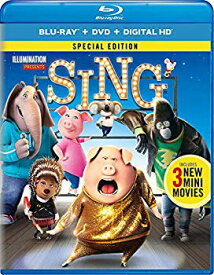 【中古】Sing (Blu-ray + DVD + Digital HD)【北米版】 2zzhgl6