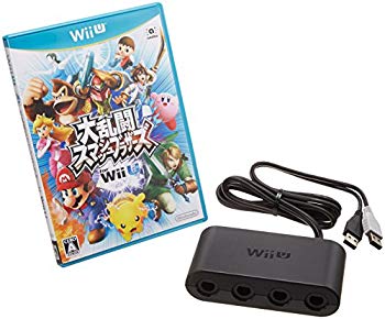 【中古】大乱闘スマッシュブラザーズ for Wii U ニンテンドーゲームキューブコントローラ接続タップセット d2ldlup