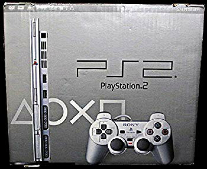 楽天市場】【中古】PlayStation 2 サテン・シルバー (SCPH-79000SS  