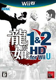 【中古】(未使用・未開封品)　龍が如く1&2 HD for Wii U vf3p617