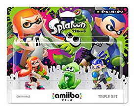 【中古】(未使用・未開封品)　amiibo トリプルセット[ガール/イカ/ボーイ](スプラトゥーンシリーズ) kmdlckf