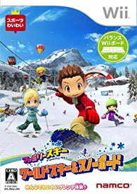 【中古】ファミリースキー ワールドスキー&スノーボード - Wii 6g7v4d0
