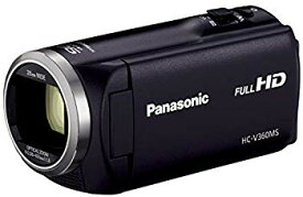 【中古】パナソニック HDビデオカメラ V360MS 16GB 高倍率90倍ズーム ブラック HC-V360MS-K 2zzhgl6