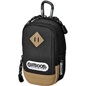 【中古】OUTDOOR PRODUCTS (アウトドアプロダクツ) デジタルカメラケース アウトドア カメラポーチ01 ブラック ODCP01BK khxv5rg