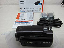 【中古】SONY HDビデオカメラ Handycam HDR-PJ670 ボルドーブラウン 光学30倍 HDR-PJ670-T qqffhab