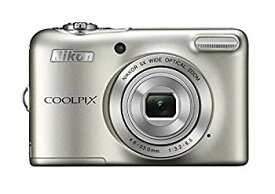 【中古】Nikon デジタルカメラ COOLPIX L32 シルバー 光学5倍ズーム 2005万画素 乾電池タイプ L32SL qqffhab