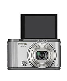 【中古】CASIO デジタルカメラ EXILIM EX-ZR1700SR 自分撮りチルト液晶 オートトランスファー機能 Wi-Fi/Bluetooth搭載 シルバー ggw725x