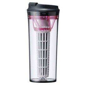 【中古】三菱レイヨン 浄水器　0.25L　クリアピンクCleansui tumbler（クリンスイタンブラー） KCT-030-CP i8my1cf