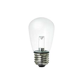 【中古】ELPA 防水型LED装飾電球 サイン球形 口金直径26mm クリア昼白色 LDS1CN-G-GWP905 9jupf8b