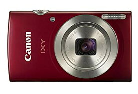 【中古】Canon デジタルカメラ IXY 180 レッド 光学8倍ズーム IXY180RE ggw725x