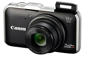 【中古】Canon デジタルカメラ PowerShot SX230 HS ブラック PSSX230HS(BK) wgteh8f