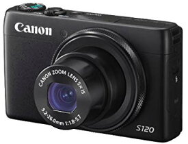 【中古】【非常に良い】Canon デジタルカメラ PowerShot S120(ブラック) F値1.8 広角24mm 光学5倍ズーム PSS120(BK) rdzdsi3
