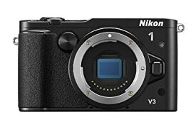 【中古】Nikon ミラーレス一眼Nikon 1 V3 ボディ ブラック N1V3BK 9jupf8b