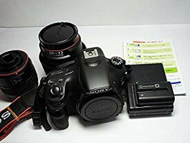 【中古】【非常に良い】SONY ミラーレス一眼 α58 ダブルズームレンズキット DT 18-55mm F3.5-5.6 SAM II＋DT 55-200mm F4-5.6 SAM付属 SLT-A58Y rdzdsi3