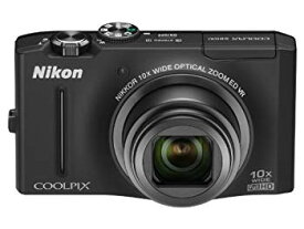 【中古】【非常に良い】Nikon デジタルカメラ COOLPIX S8100 ノーブルブラック S8100BK 1210万画素 光学10倍ズーム 広角30mm 3.0型液晶 裏面照射型CMOS wgteh8f
