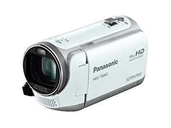 中古 パナソニック NEW ARRIVAL デジタルハイビジョンビデオカメラ 販売期間 限定のお得なタイムセール TM45 クリアホワイト 内蔵メモリー32GB HDC-TM45-W