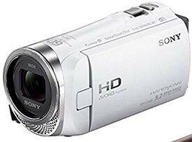 【中古】SONY HDビデオカメラ Handycam HDR-CX480 ホワイト 光学30倍 HDR-CX480-W qqffhab