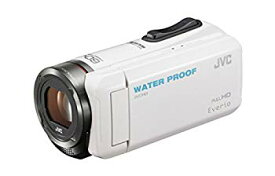 【中古】(未使用・未開封品)　JVC KENWOOD JVC ビデオカメラ EVERIO 防水 防塵 内蔵メモリー32GB ホワイト GZ-R300-W kmdlckf