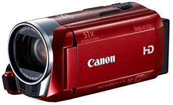 お見舞い Canon 新作製品、世界最高品質人気! デジタルビデオカメラ iVIS HF R32 光学32倍 レッド tf8su2k IVISHFR32RD Wi-Fi