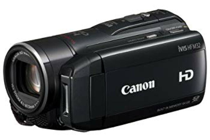 楽天市場】【中古】Canon デジタルビデオカメラ iVIS HF M32 ブラック  