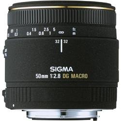 F2.8 50mm MACRO 単焦点マクロレンズ 【中古】SIGMA EX フルサイズ対応 ペンタックス用 DG カメラ用交換レンズ