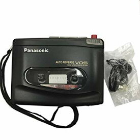 【中古】【非常に良い】Panasonic ポータブルミニカセットレコーダー RQ-L400-K ブラック ggw725x