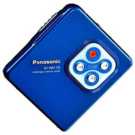 【中古】【非常に良い】Panasonic パナソニック　SJ-MJ10-A ブルー　ポーダブルMDプレーヤー　MDLP対応　（MD再生専用機/MDウォークマン） qqffhab