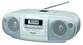 【中古】Panasonic ポータブルステレオCDシステム ホワイト RX-D45-W wyw801m