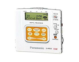 【中古】【非常に良い】Panasonic パナソニック　SJ-MR220　ホワイト ポータブルMDレコーダー MDLP対応 （MD録音再生兼用機/録再/MDウォークマン/MDプレーヤー） dwos6rj