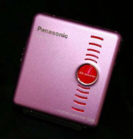【中古】Panasonic　パナソニック　SJ-MJ19-P ピンク　ポータブルMDプレーヤー　MDLP対応　（MD再生専用機/MDウォークマン） 9jupf8b