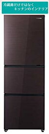 【中古】ハイセンス 3ドア 冷凍冷蔵庫 右開き ダークブラウン 282LHR-G2801BR n5ksbvb