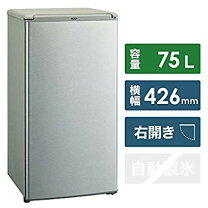 楽天市場】アクア aqr-8g-s（冷蔵庫ドア数1）の通販 