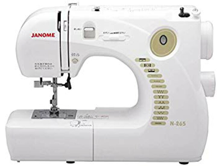 楽天市場】【中古】JANOME 電子速度制御ミシン N-265 9jupf8b : ドリ  