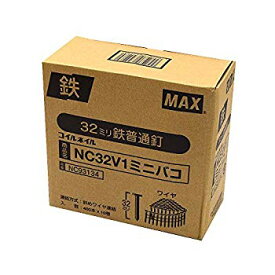 【中古】【非常に良い】マックス(MAX) 山形巻きワイヤ連結鉄釘 NC32V1ミニバコ 9jupf8b