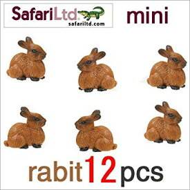 【中古】サファリ社ミニフィギュア 345422 ウサギ 12個セット i8my1cf