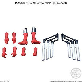 【中古】【非常に良い】SHODO-X 仮面ライダー ［6.拡張セット(2号用サイクロン号パーツ他)］(単品) mxn26g8