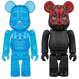 【中古】(未使用・未開封品)　BE@RBRICK DARTH VADER(TM)(HOLOGRAPHIC Ver.) & DARTH MAUL(TM) 2 PACK 『STARWARS』 ABS&PVC 塗装済み可動フィギュア df5ndr3