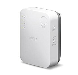 【中古】BUFFALO WiFi 無線LAN 中継機 WEX-733DHP 11ac 433+300Mbps コンセント直挿しモデル 【iPhoneX/iPhoneXSシリーズ メーカー動作確認済み】 w17b8b5