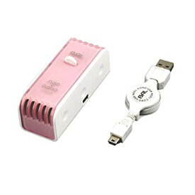 【中古】(未使用・未開封品)　BAL 車用 イオン発生器 nan・nano USB取り付け型 ピンク 59g 1825 7z28pnb
